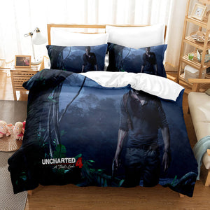 Uncharted Comforter 3 Piece Bedding Sets Duvet Covers Bed Sheets - EBuycos