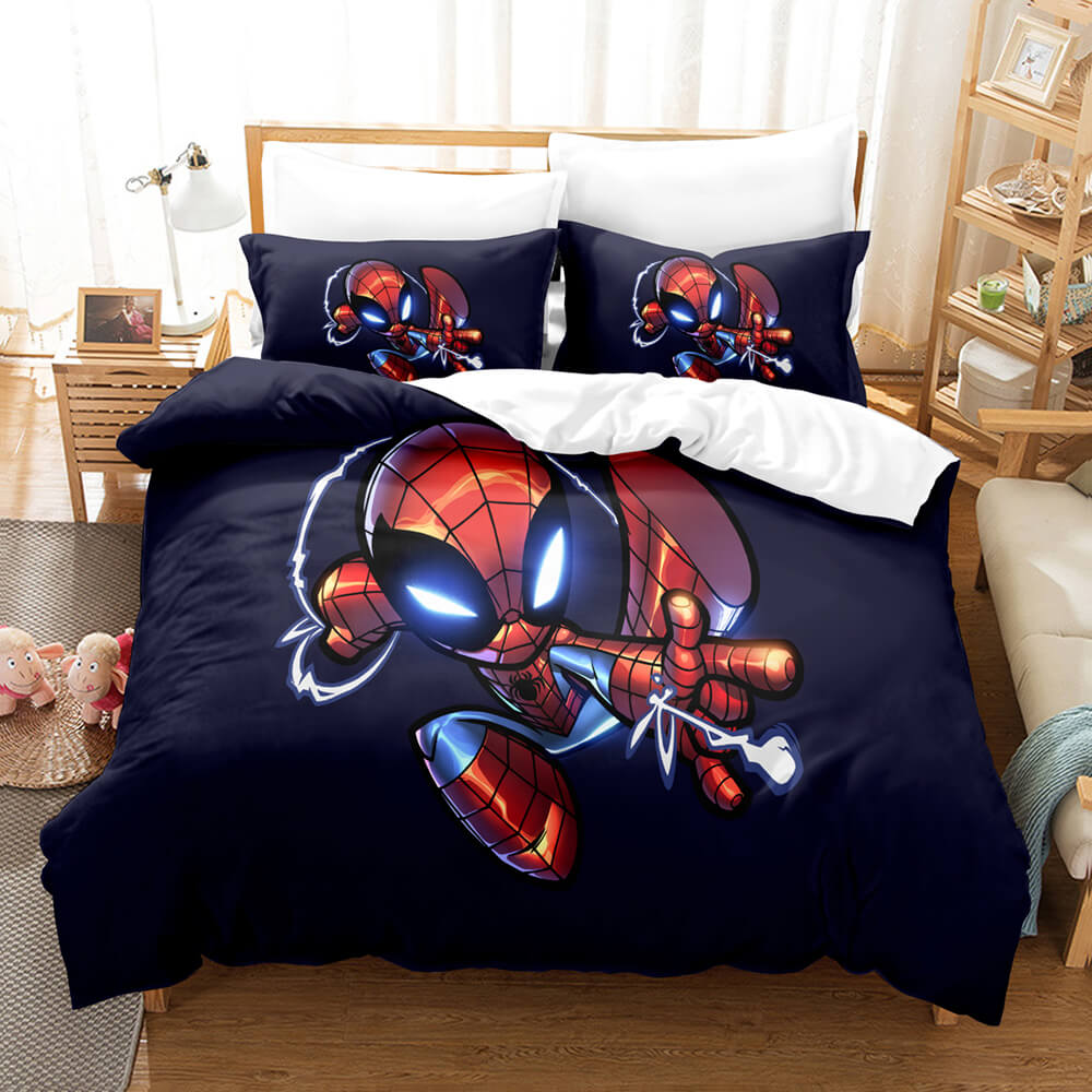 Venom Spider-Man Bedding Sets Quilt Duvet Covers Bed Sheets Home Decor - EBuycos