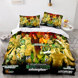 WWE RAW Cosplay Bedding Sets Soft Duvet Covers Comforter Bed Sheets - EBuycos