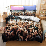 WWE World Wrestling Entertainment Bedding Set Duvet Cover Bed Sheets Sets - EBuycos