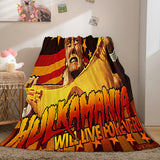 WWE World Wrestling Entertainment Cosplay Flannel Fleece Throw Blanket - EBuycos