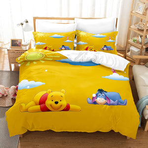 Winnie the pooh Bedding Sets Duvet Covers Quilt Bed Linen Bed Sheets - EBuycos