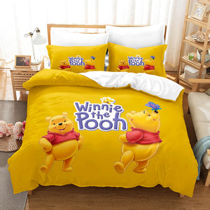 Winnie the pooh Bedding Sets Duvet Covers Quilt Bed Linen Sheets Sets - EBuycos
