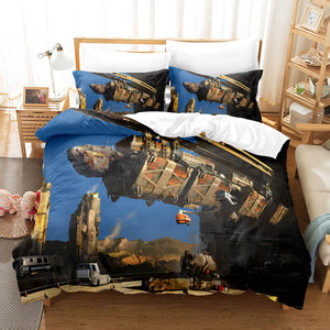 World of Warships Cosplay Comforter 3 Piece Bedding Sets Duvet Covers - EBuycos