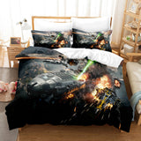 World of Warships Cosplay Comforter 3 Piece Bedding Sets Duvet Covers - EBuycos